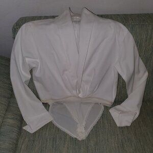 VINTAGE DONNA KAREN BLOUSE BODY SUIT